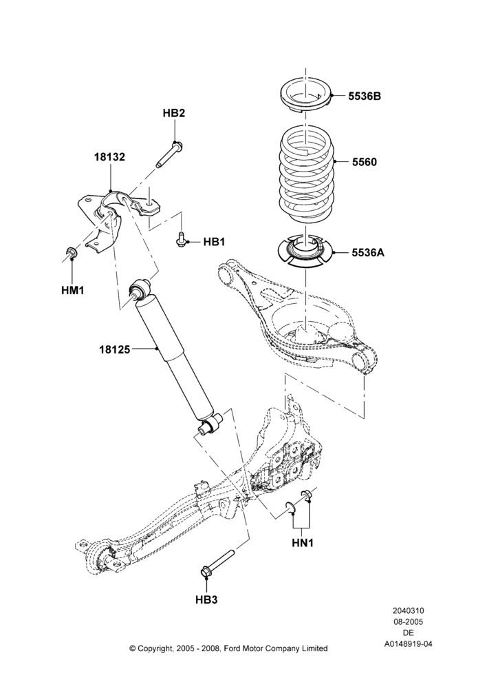 10B - Rear Springs and Shock Absorbers; 04/FEB/2009-29/JUL/2012