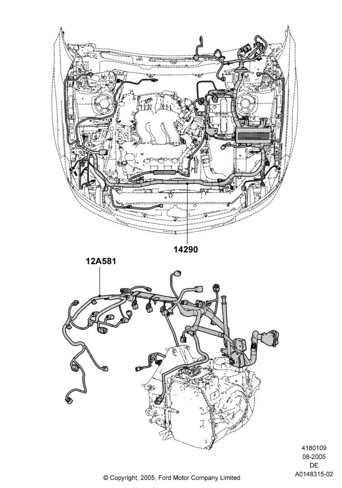 09B - Wiring - Engine And Transmission, 3.0 DOHC EFI; 01/AUG/2005-30/AUG/2006