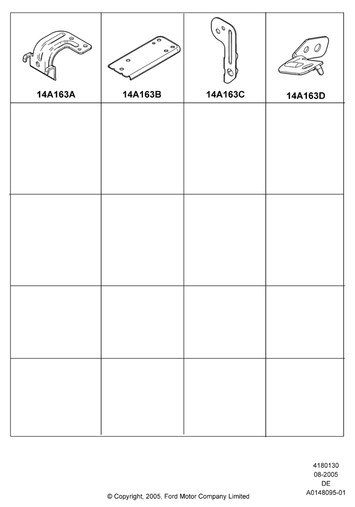 30 - Mountings - Modules, Sensors,Relays; 01/AUG/2005-29/JUL/2012