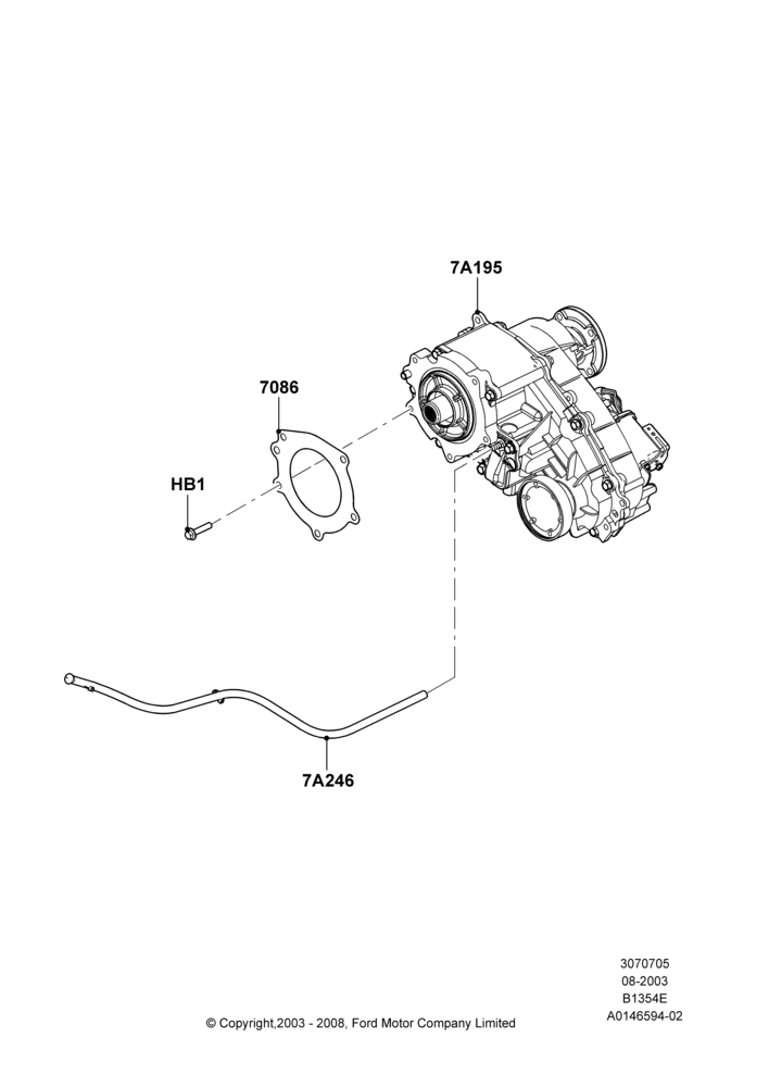 05C - Transfer Drive Case; 04/AUG/2003-16/DEC/2011