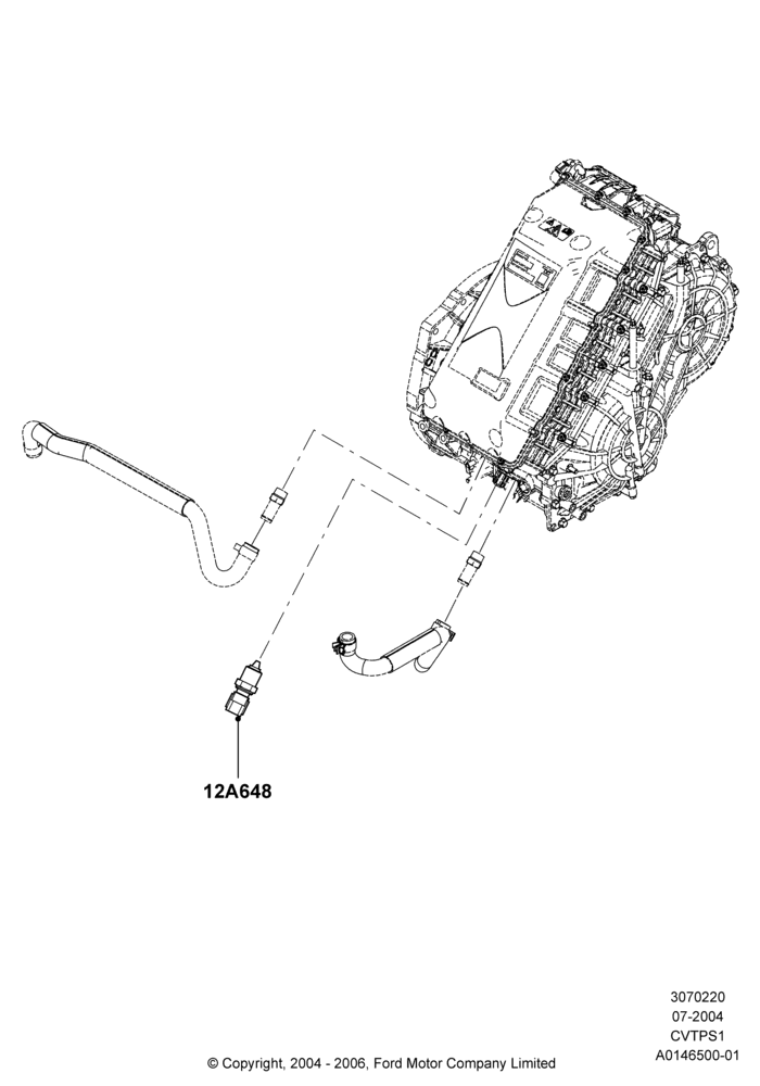 Transmission Modules and Sensors, CVT Auto Trans Powersplit Elec