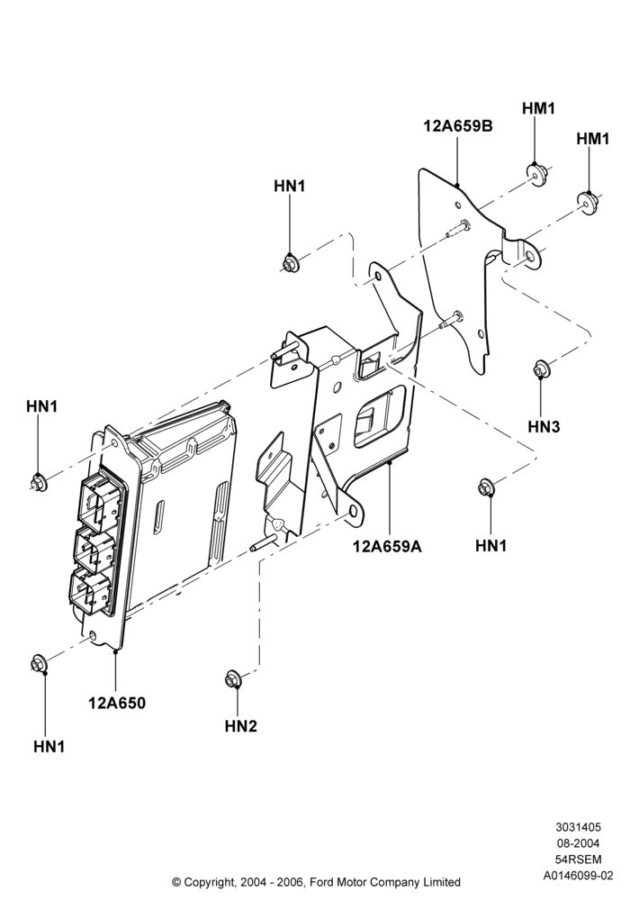 05C - Engine Modules and Sensors, (+)"CDN/MEX/USA", 5.4L Modular SOHC V8; 02/AUG/2004-18/AUG/2008