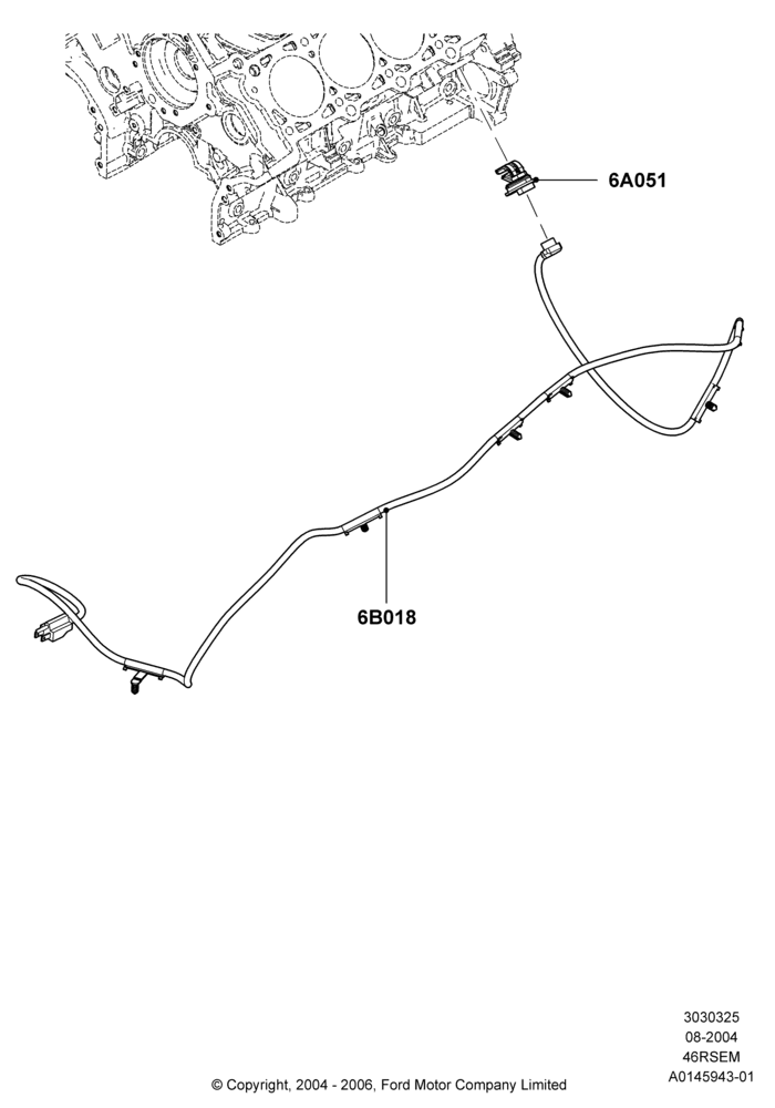 Engine Heater, Romeo 4.6 SOHC EFI