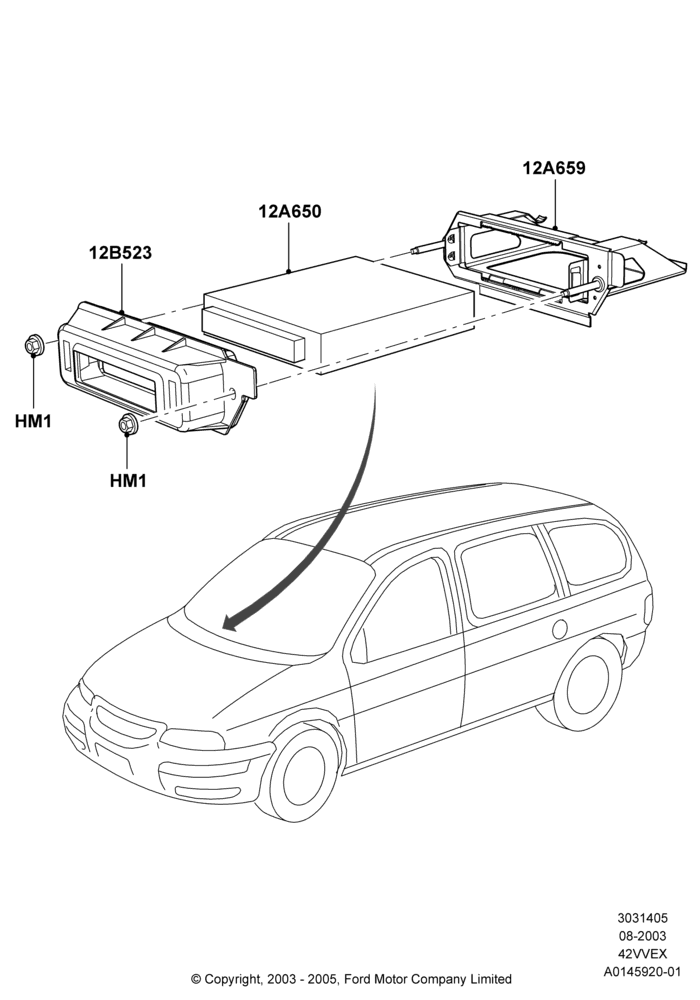 05C - Engine Modules and Sensors, (-)"CDN/MEX/USA", 4.2L V6 12v OHV EFI; 25/AUG/2003-02/JAN/2007