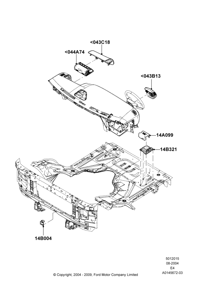 15A - Airbag System; 02/AUG/2004-18/AUG/2008