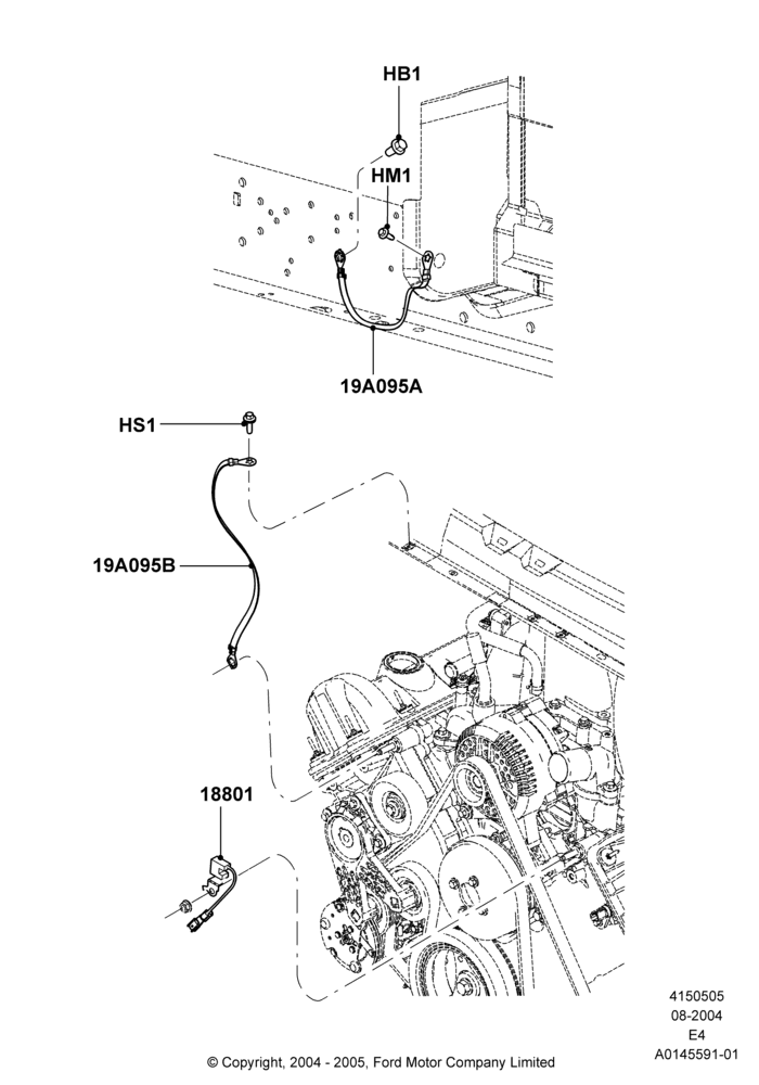 05A - Radio Suppression, Romeo 4.6 SOHC EFI; 02/AUG/2004-04/AUG/2014