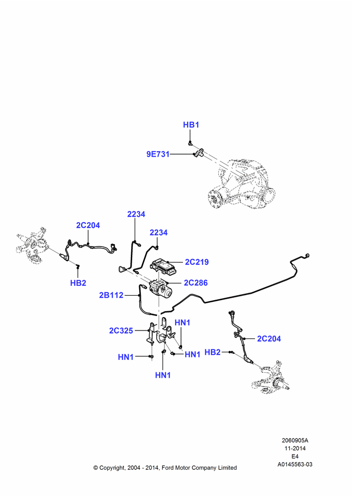 05A - Anti-Lock Braking System, 150 Series; 02/AUG/2004-06/AUG/2007