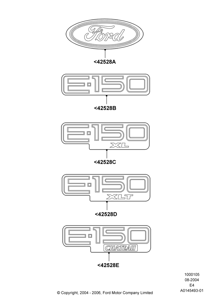 Name Plates, 150 Series