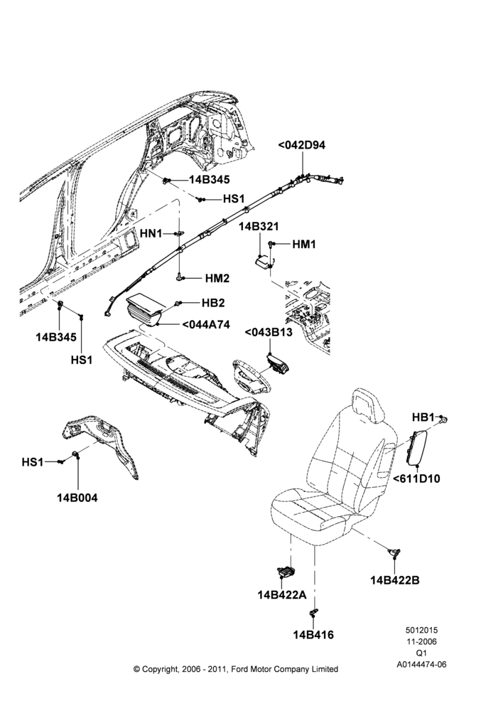 15A - Airbag System; 06/NOV/2006-12/JUL/2010