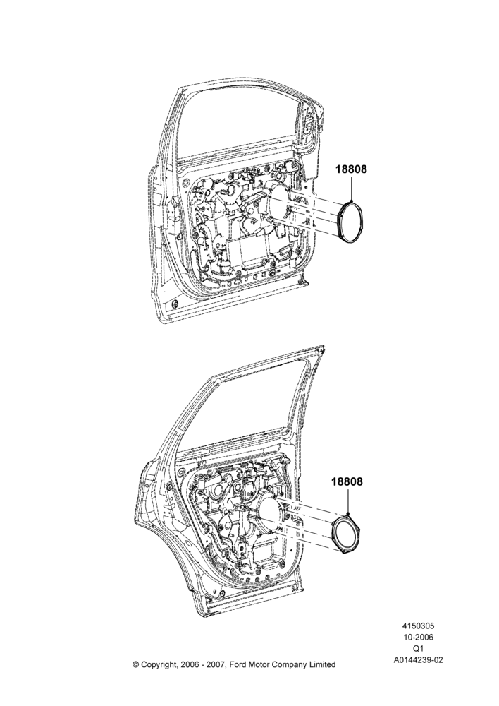 05A - Speakers, Less Upgraded Sound System; 06/NOV/2006-24/DEC/2014