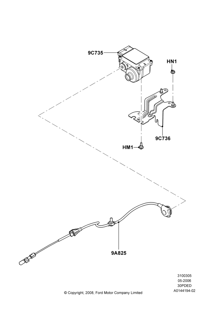 05D - Speed Control, 3.0 V6 24V DOHC EFI Modular; 01/MAY/2006-23/JUN/2008