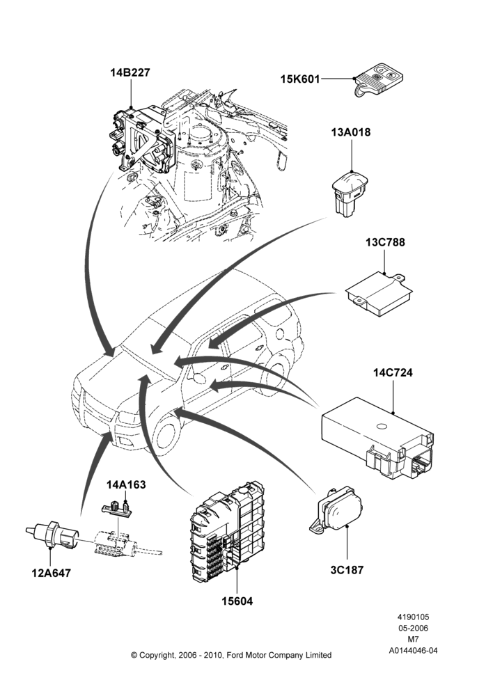 05A - Vehicle Modules and Sensors; 01/MAY/2006-29/APR/2012