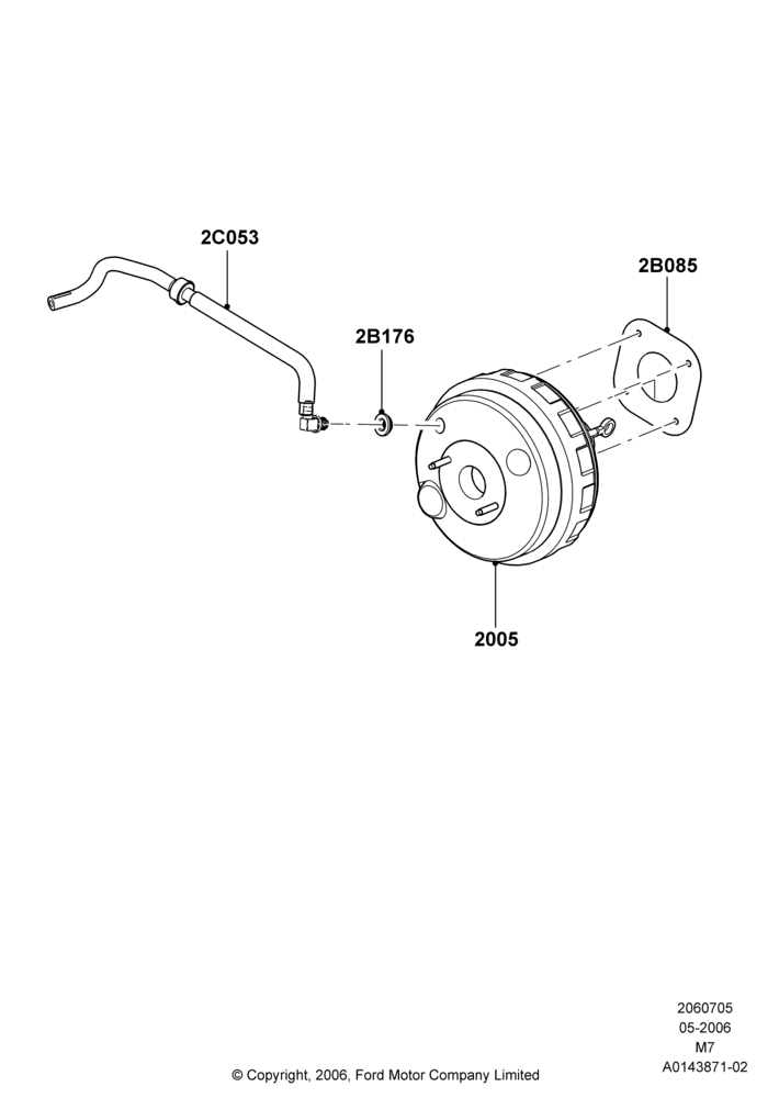 05A - Brake Booster; 01/MAY/2006-08/JAN/2007