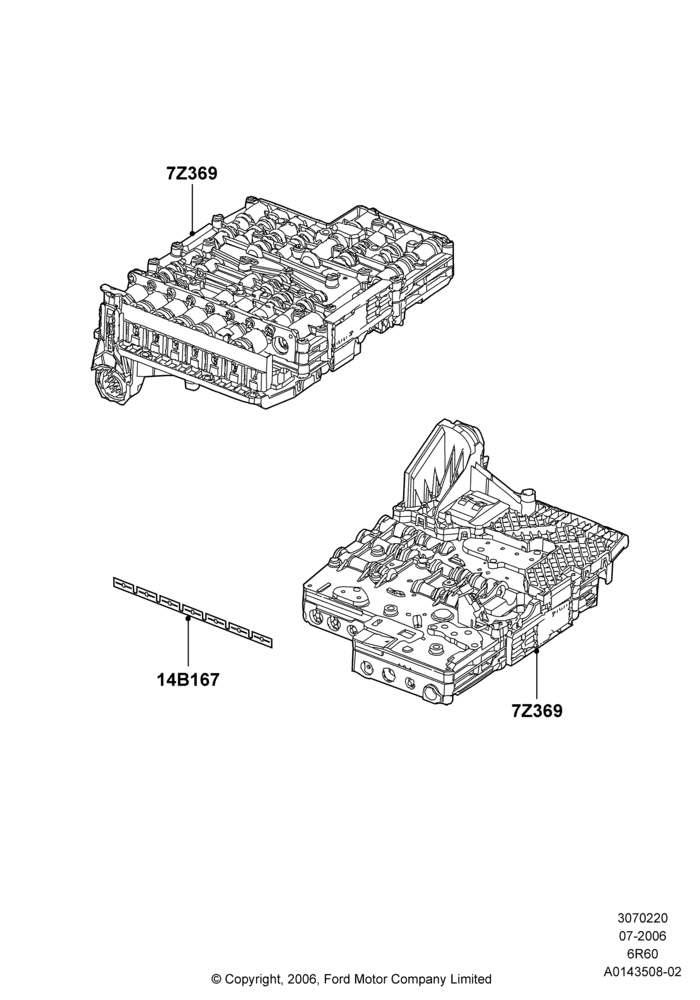 20A - Transmission Modules and Sensors, 6 Speed Auto Trans (6R75), 6 Speed Automatic Trans (6R80); 02/AUG/2006-22/AUG/2011