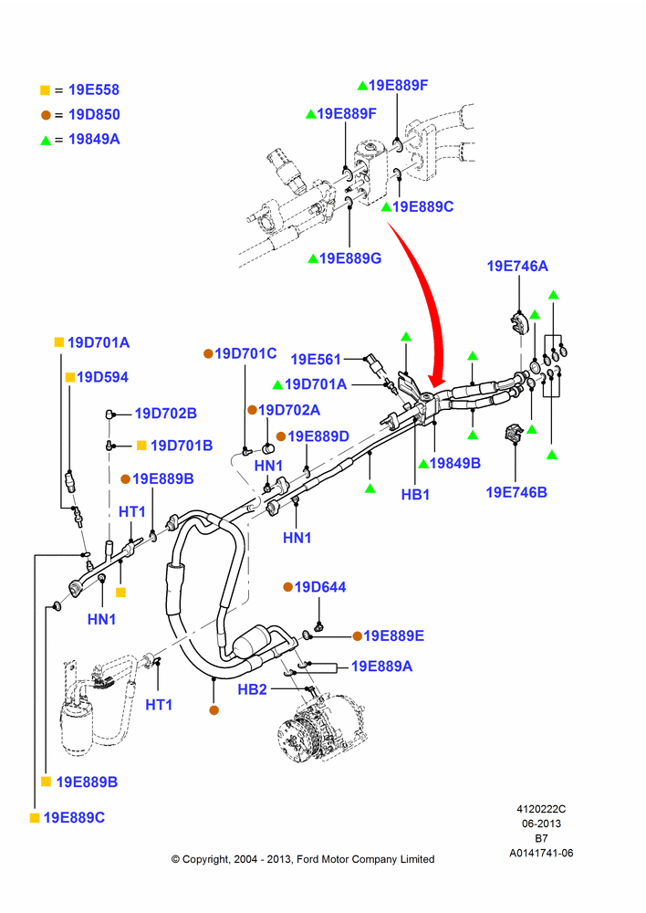 22C - Air Conditioning System; 02/AUG/2004-02/AUG/2006
