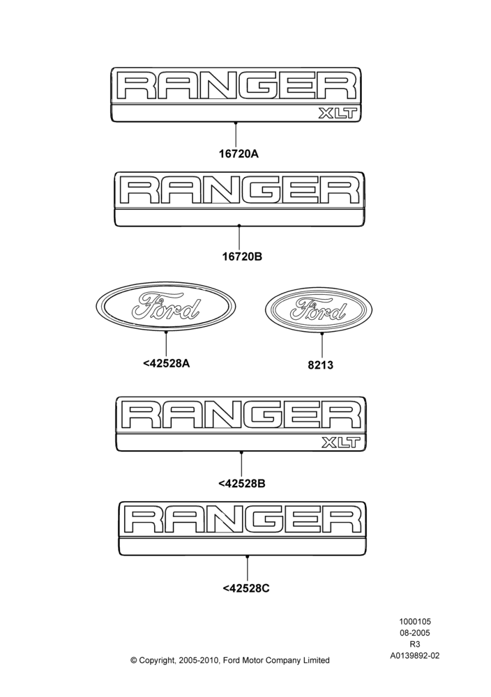 05B - Name Plates; 08/AUG/2005-16/DEC/2011
