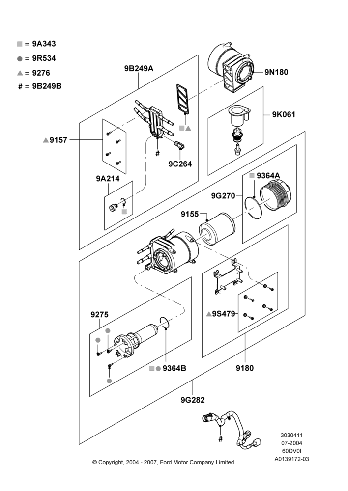 11A - FUEL PUMP - IN LINE, 6.0L OHV Diesel V8; 19/JUL/2004-18/DEC/2006