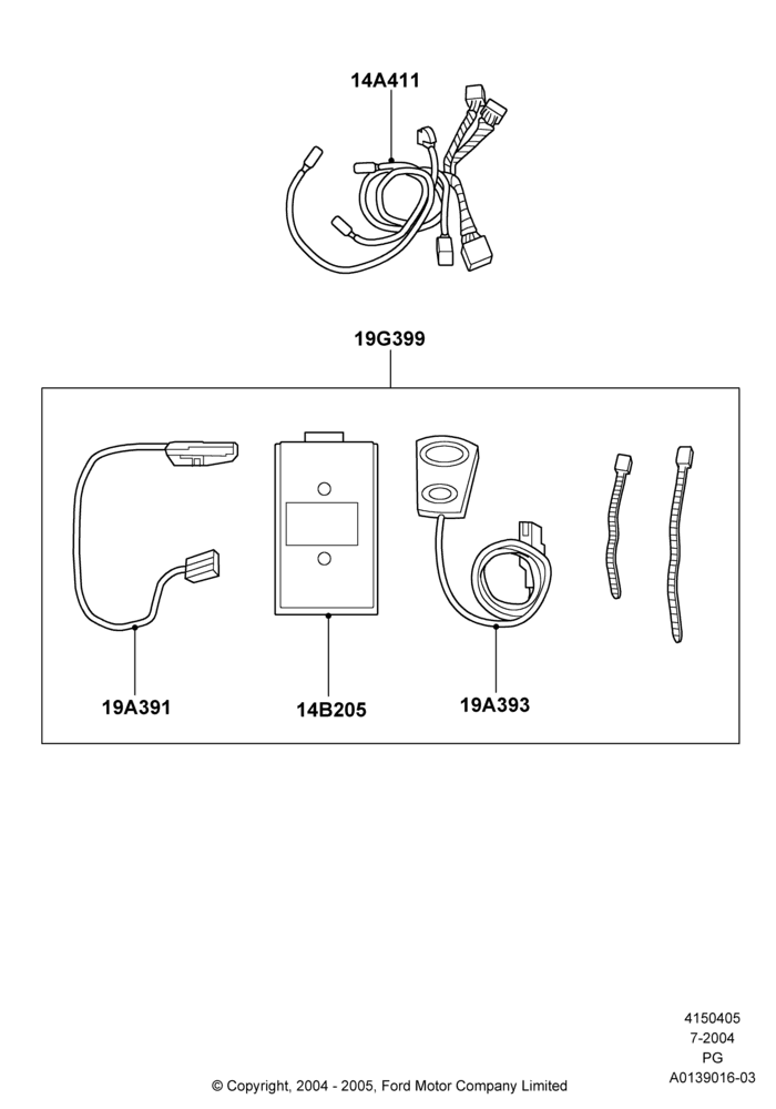 05A - Cellular Phone Installation, Mobile-Ease Classic Kit; 12/JUL/2004-30/APR/2007