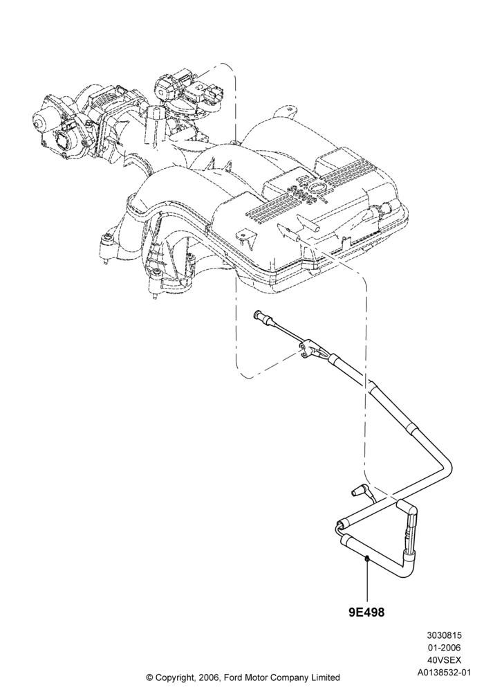 15G - Emission Control - Valves/Hoses, 4.0L V6 12V SOHC EFI; 30/JAN/2006-29/OCT/2010