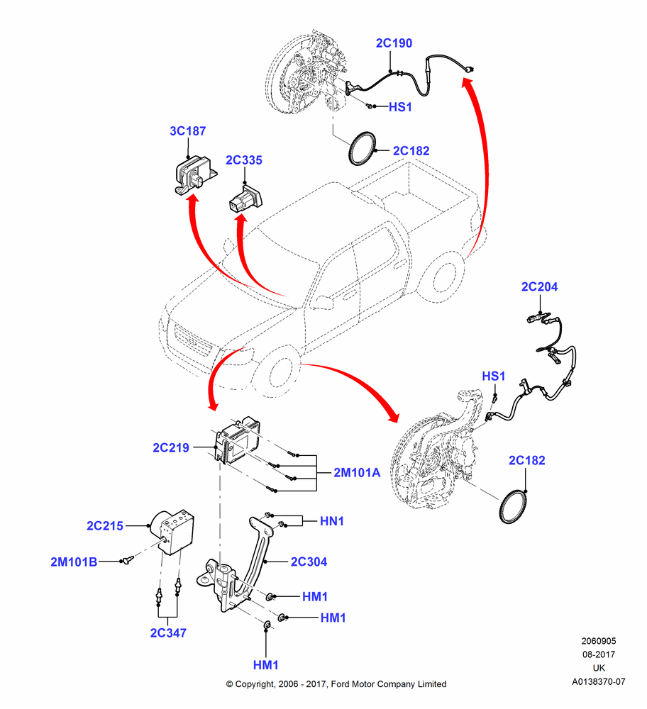 05 - Anti-Lock Braking System; 30/JAN/2006-29/OCT/2010