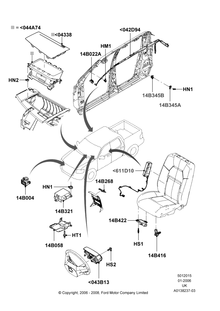 15 - Airbag System; 30/JAN/2006-29/OCT/2010