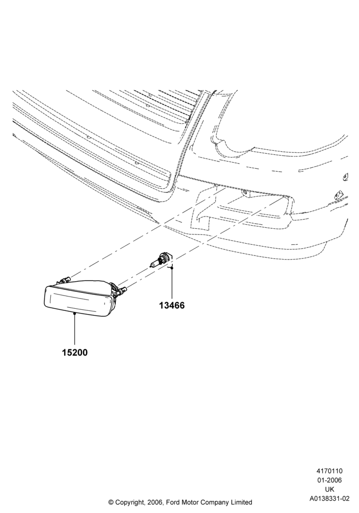 Front Fog Lamps, Less Version Packages