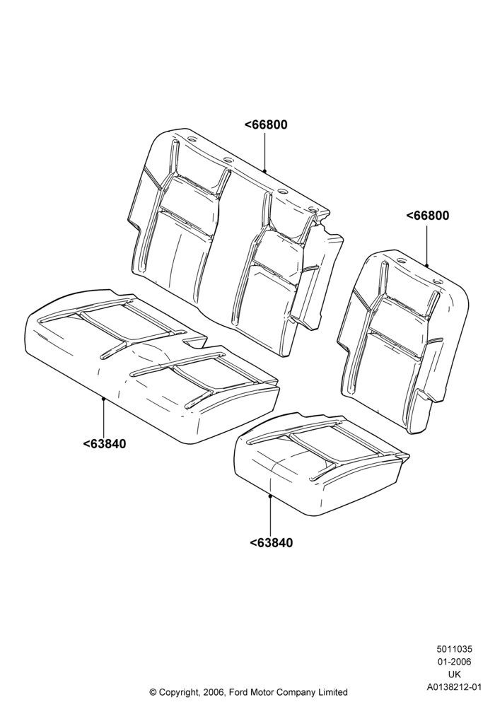 35 - Rear Seat Pads/Valances & Heating; 30/JAN/2006-29/OCT/2010