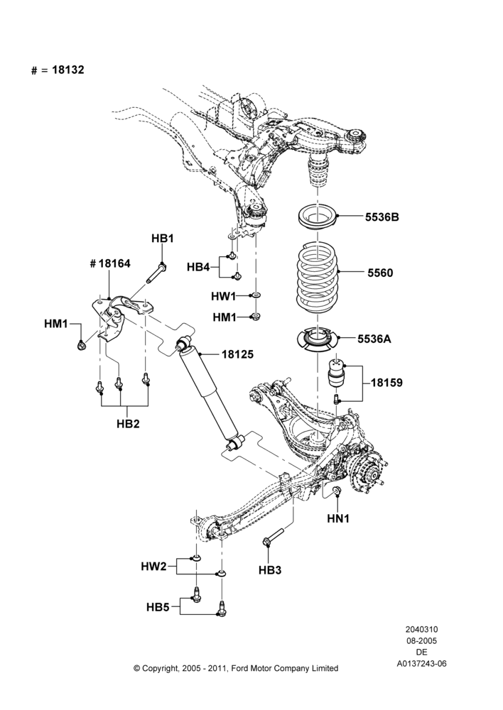 10A - Rear Springs and Shock Absorbers; 01/AUG/2005-04/FEB/2009