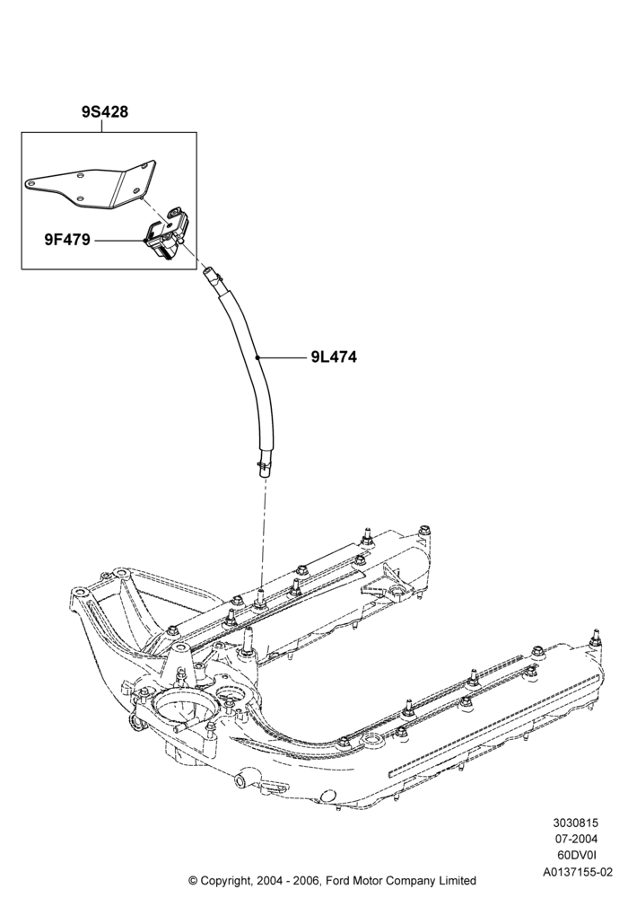 15A - Emission Control - Valves/Hoses, 6.0L OHV Diesel V8; 19/JUL/2004-18/DEC/2006