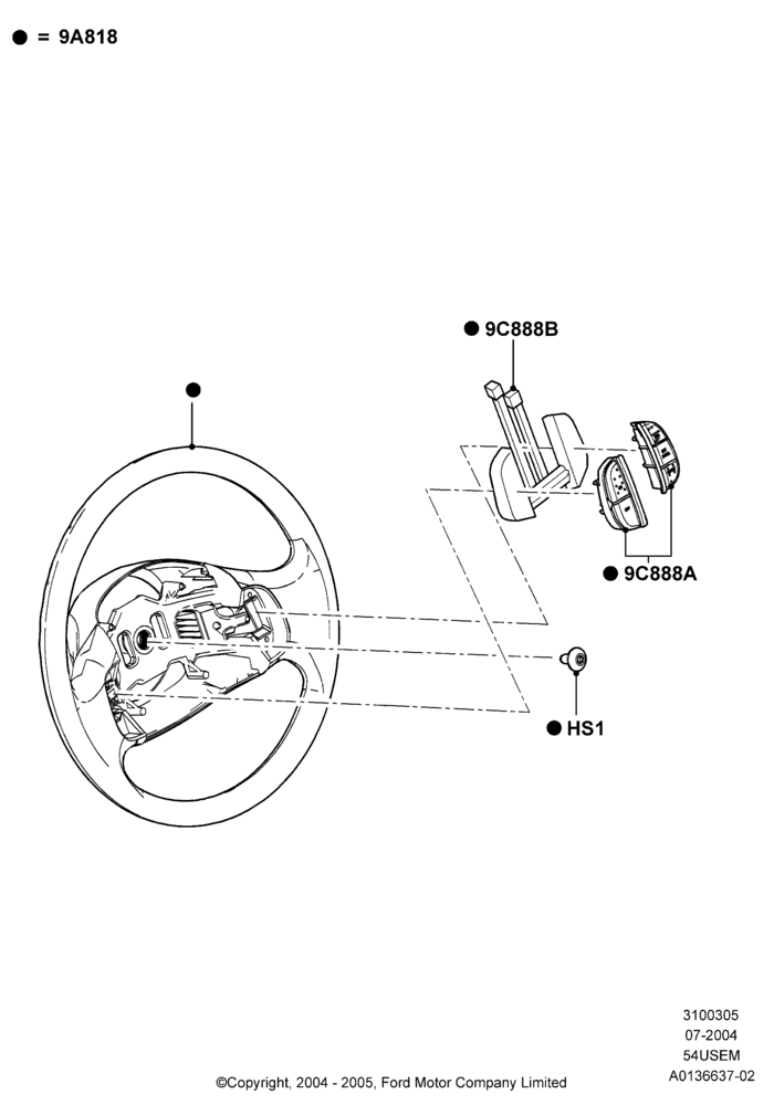 05C - Speed Control, 5.4L 3V V8; 19/JUL/2004-18/DEC/2006