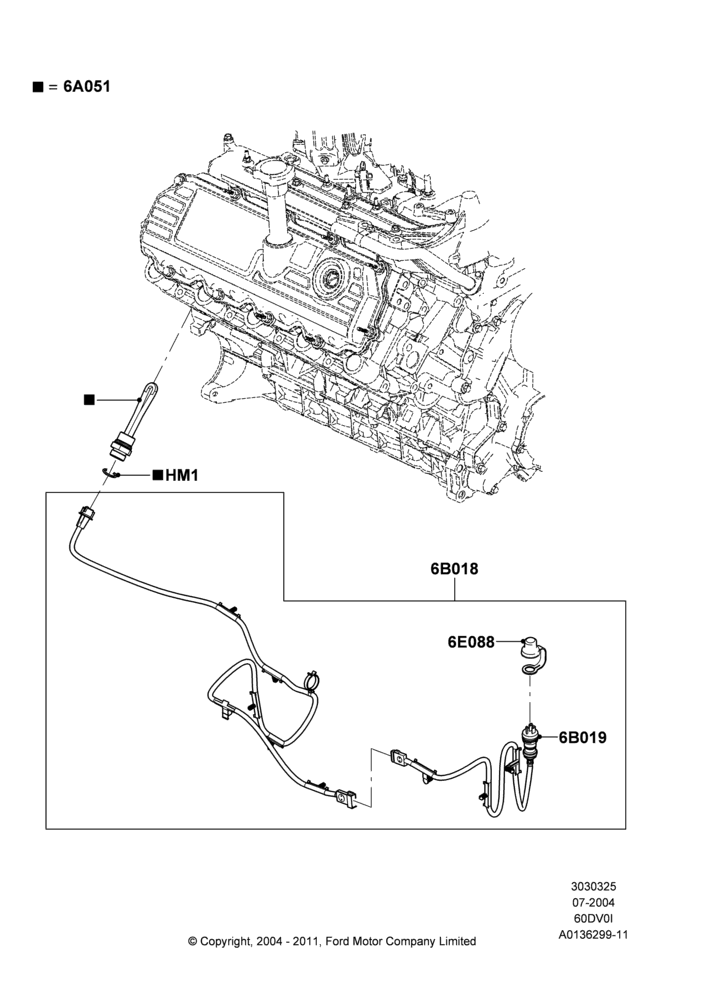Engine Heater, 6.0L OHV Diesel V8