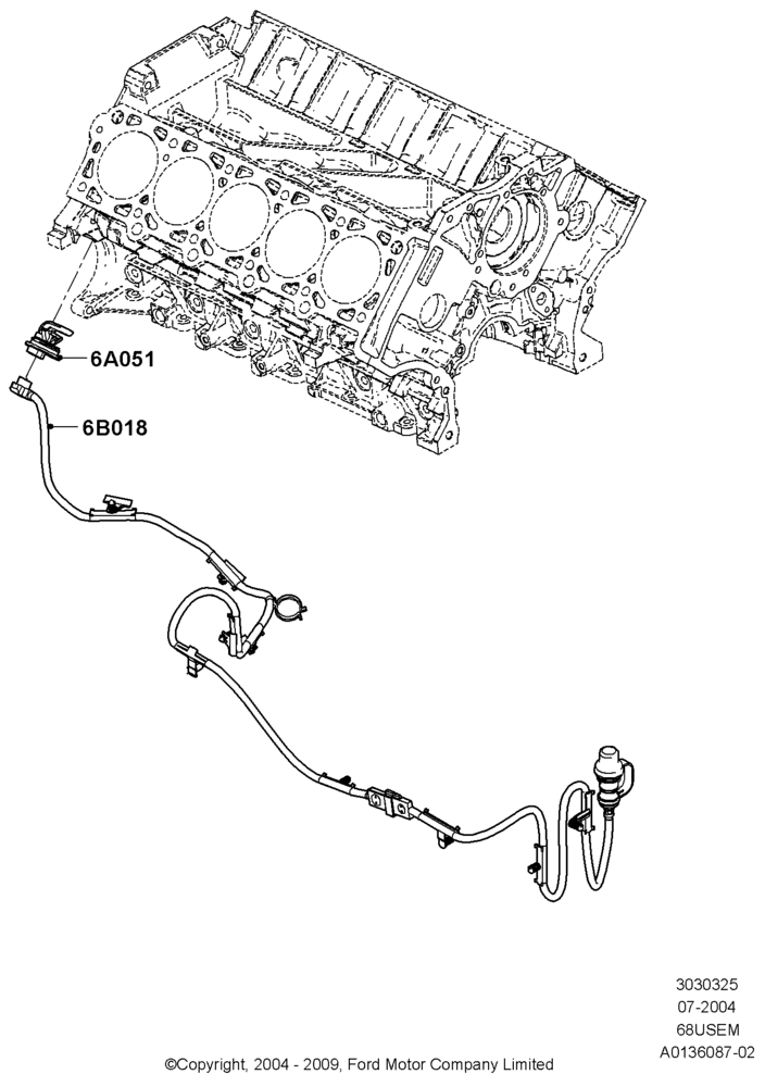 25A - Engine Heater, 6.8L Gas EFI V10; 19/JUL/2004-12/FEB/2010
