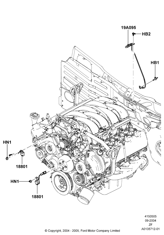 05B - Radio Suppression, 4.6L 3v V8 SOHC EFI; 07/SEP/2004-22/MAR/2010