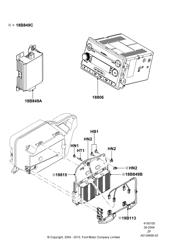 05C - Audio Equipment - Original Fit, High Performance Audio System; 07/SEP/2004-05/JUN/2006