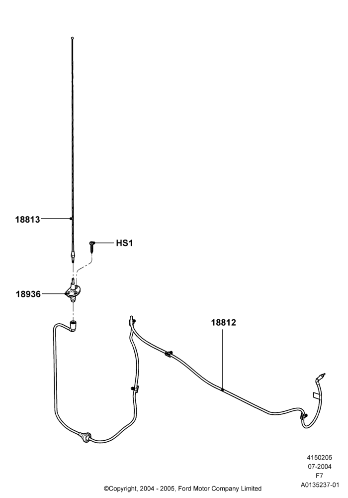 05A - Antenna, With Radio; 19/JUL/2004-18/DEC/2006