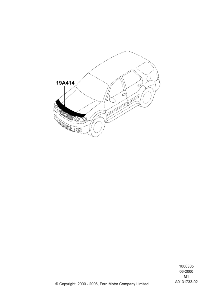 Appearance And Maintenance Aids, (+) North American Markets, Ford Series, Accessory