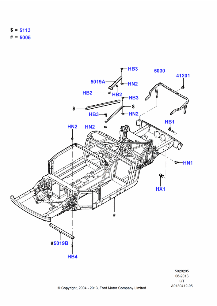 05 - Chassis Frame; 30/JUN/2004