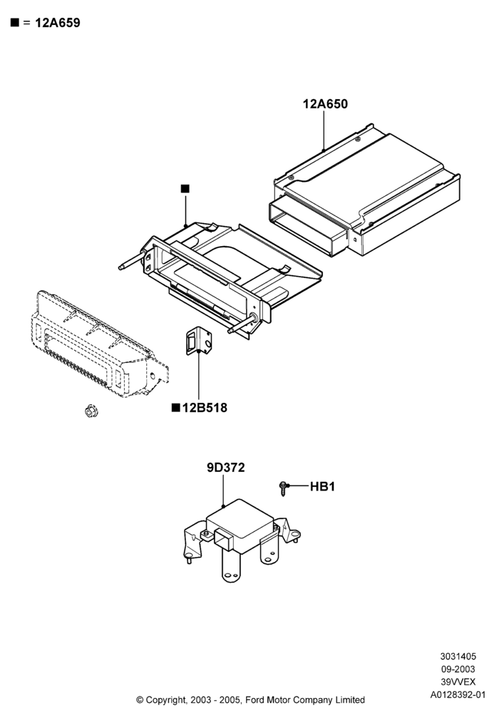05B - Engine Modules and Sensors, (-)"CDN/MEX/USA", 3.9L OHV EFI NA V6 GAS; 05/SEP/2003-12/MAY/2004