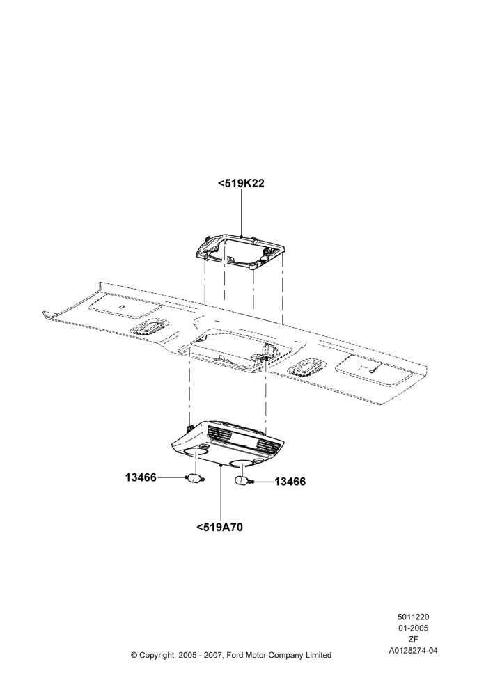 20B - Console - Overhead, Convertible; 31/JAN/2005-26/FEB/2009