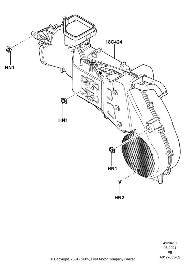 10 - Auxiliary Heater & Air Conditioning; 12/JUL/2004-04/JUN/2007
