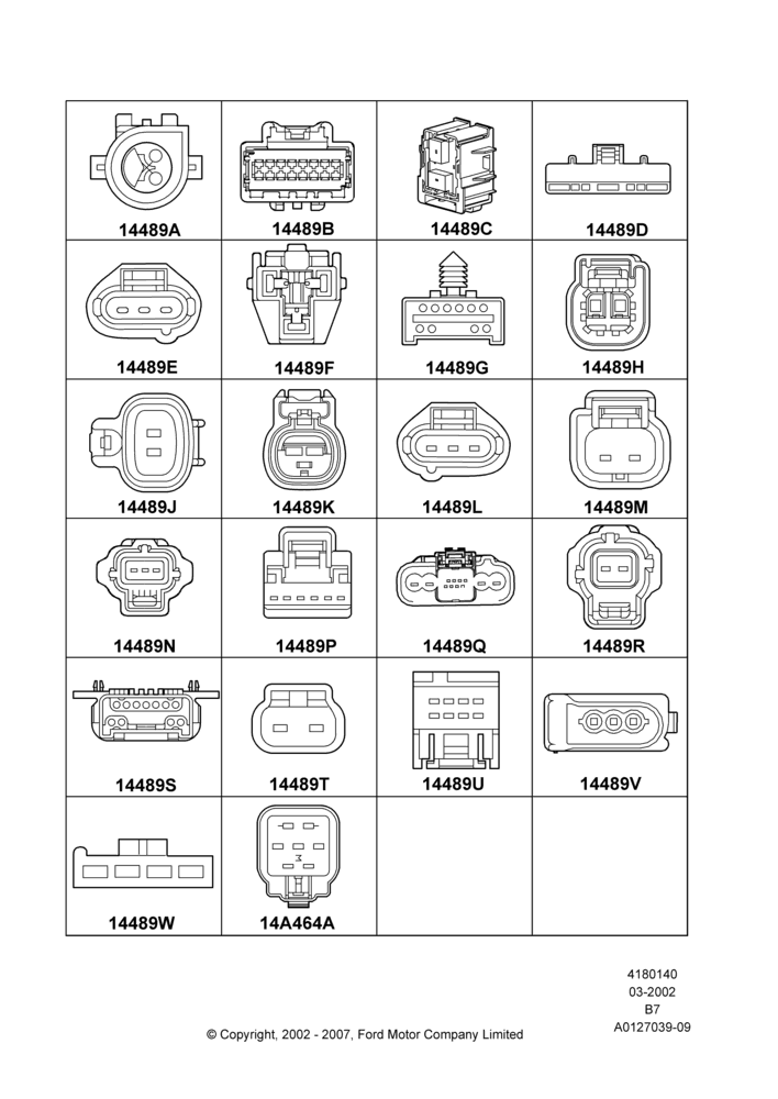 40C - Wiring Connectors, Page C; 18/MAR/2002-30/JUN/2017