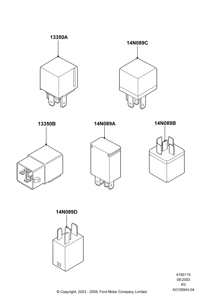 15 - Relays; 04/AUG/2003-16/DEC/2011