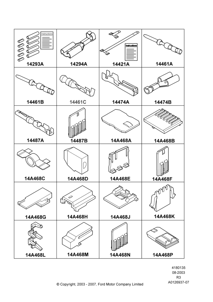 35A - Wiring Terminals; 04/AUG/2003-16/DEC/2011