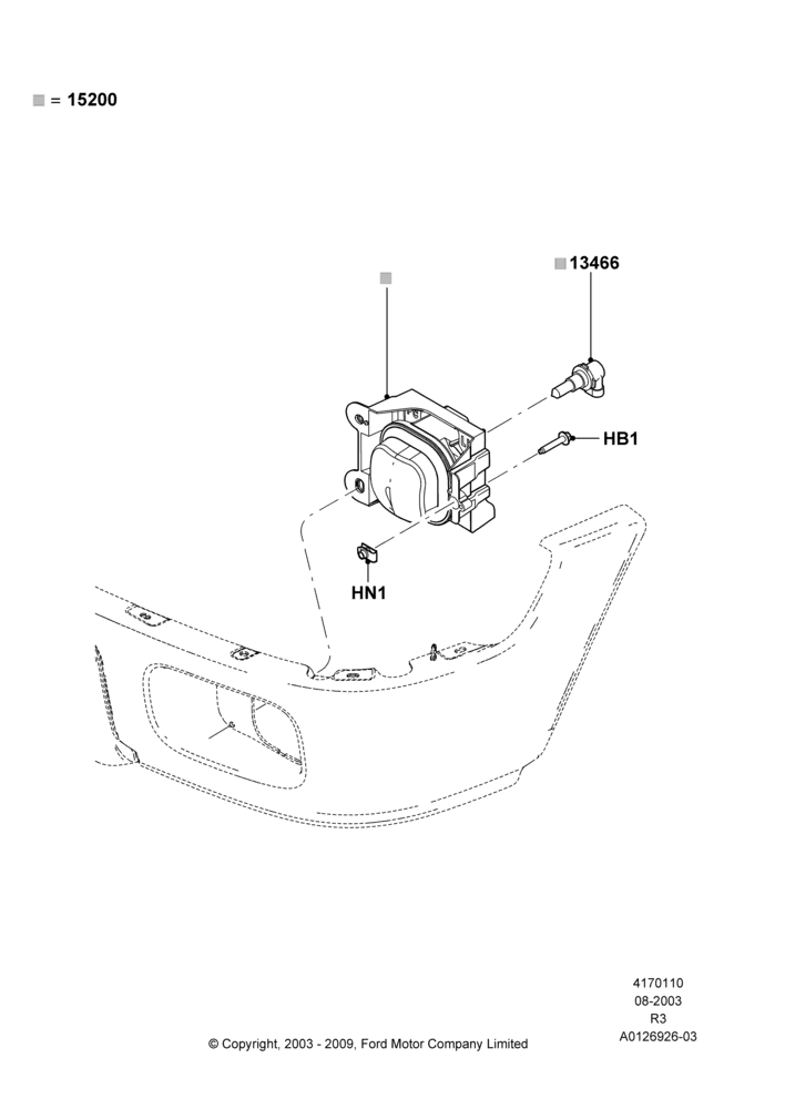 Front Fog Lamps, Less STX Package, With Front Fog Lamps