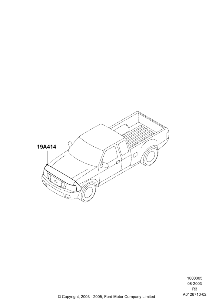 Appearance And Maintenance Aids, Accessory, cover, Front End Assy