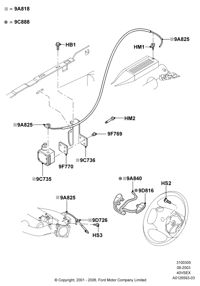 05D - Speed Control, 4.0L V6 12V SOHC EFI; 04/AUG/2003-16/DEC/2011