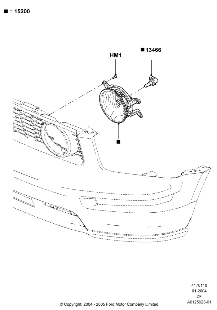 Front Fog Lamps, GT