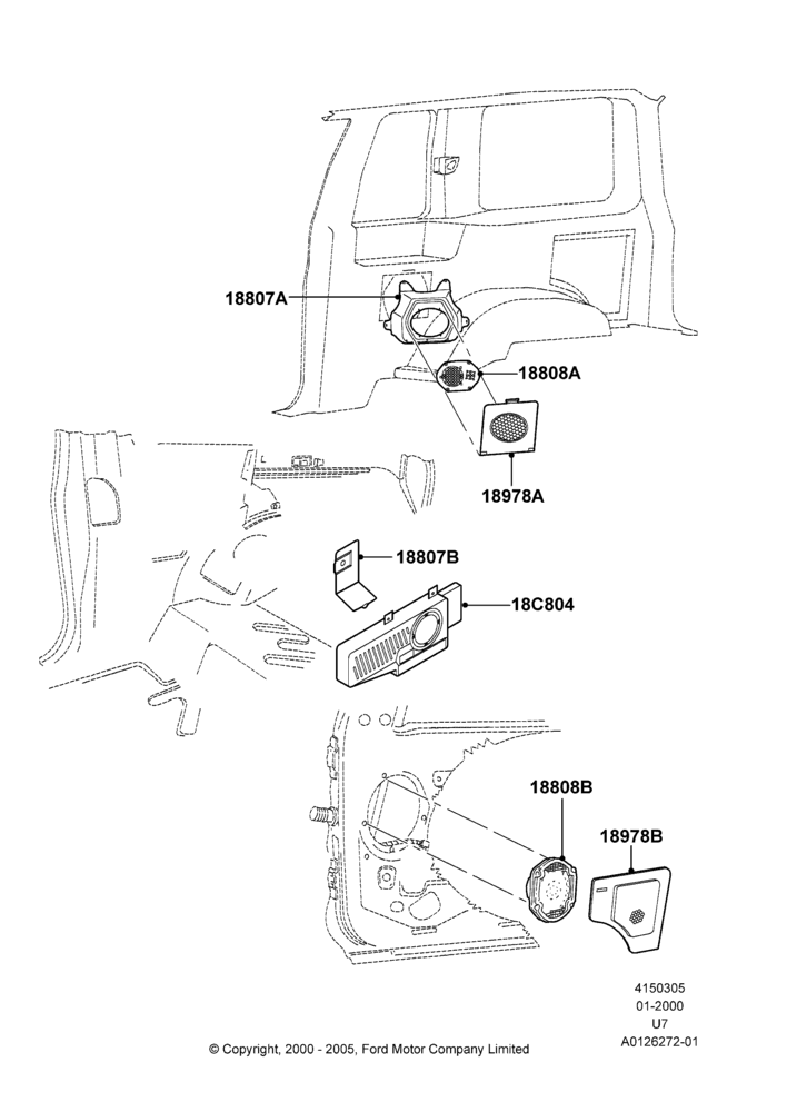 05B - Speakers, With Audiophile Sound System; 31/JAN/2000-09/MAY/2003