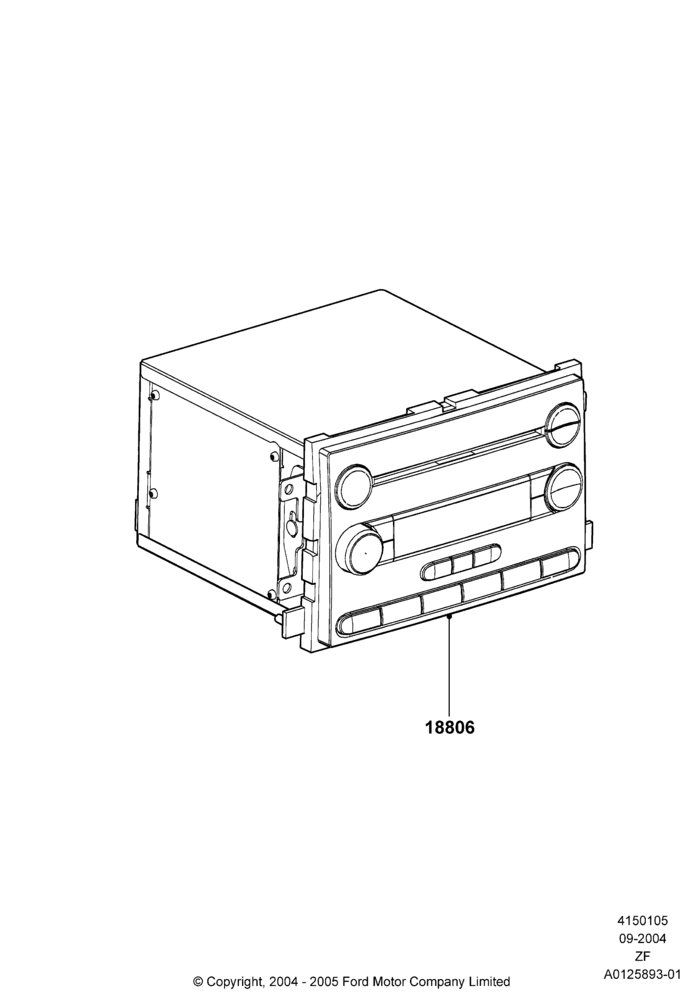 05A - Audio Equipment - Original Fit, Premium Sound System; 07/SEP/2004-26/FEB/2009