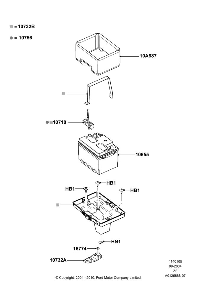 05 - Battery and Mountings; 07/SEP/2004-27/JUN/2014
